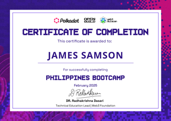 OpenGuild Philippines Bootcamp Certificate #28