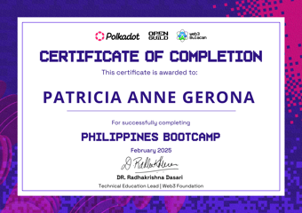 OpenGuild Philippines Bootcamp Certificate #51