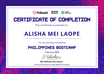 OpenGuild Philippines Bootcamp Certificate #2