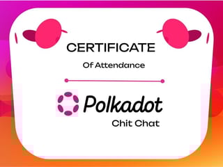 Polkadot Chit Chat