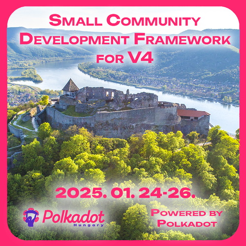 Small Community Development Framework for V4